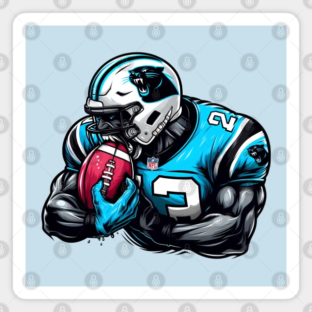 Carolina Panthers 003 Magnet by romancenemy